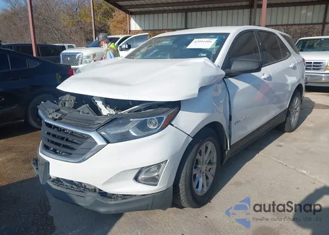 2018 Chevrolet Equinox Ls из США, поврежденный, VIN 3GNAXHEV3JL308021